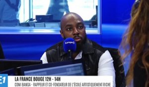 La France bouge : Comi Banga, rappeur et co-fondateur de l’école Artistiquement Riche, première école de rap en France