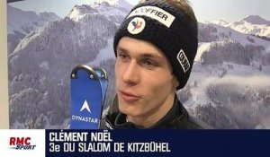 Slalom (Kitzbühel) : "On ne peut pas être déçu quand on monte sur le podium" souligne Noël