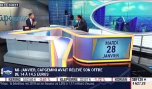 Paul Hermelin (Capgemini) : succès de l'offre publique d'achat de Capgemini sur Altran - 28/01