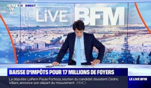 Baisse d'impôt pour 17 millions de foyers - 28/01