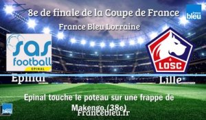 Revivez les meilleurs moments de la qualification du SAS Epinal en quart de finale de la Coupe de France face à Lille (2-1)