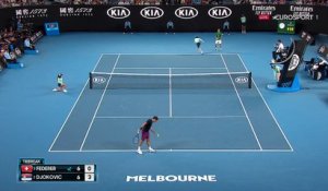 7-1 : Comment Djokovic a puni Federer dans le tie-break du 1er set
