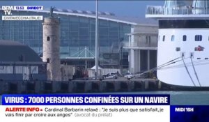 Italie: 7000 personnes confinées sur un navire de croisière en raison de deux cas suspects de coronavirus