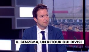 Retour de Benzema avec les Bleus : «J'aurais aimé qu'il exprime une forme de regret ou d'excuse sur ses propos intolérables», avance Guillaume Peltier