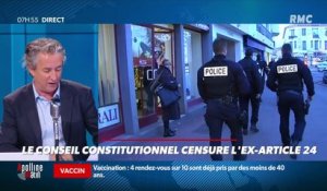 Nicolas Poincaré : Le Conseil constitutionnel censure l'ex-article 24 - 21/05