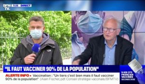 Alain Fischer: "La vaccination doit pouvoir s'amplifier chez le médecin généraliste et chez le pharmacien"