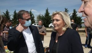 Marine Le Pen dénonce le “procès en sorcellerie” dont est victime le RN