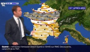 Une France coupée en deux ce mercredi, avec un grand soleil dans le sud et de la pluie dans le nord