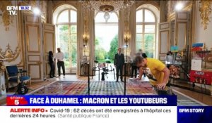 Face à Duhamel: Emmanuel Marcon et les youtubeurs - 24/05