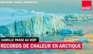 Records de chaleur en Arctique - Camille Passe au Vert