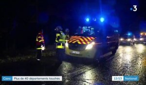 Tempête Ciara : les habitants découvrent les dégâts dans le nord et l'est de la France