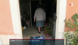 Tempête Ciara : 15 000 foyers toujours privés d'électricité