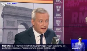 Selon Bruno Le Maire, le coronavirus aura un impact économique de "0,1 point de croissance en moins pour la France"