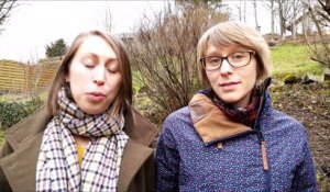 Deux jeunes femmes, Amélie Wucher-Zekkout et Léa Zettl, organisent la marche blanche Lynx le 15 février à Saint-Amarin