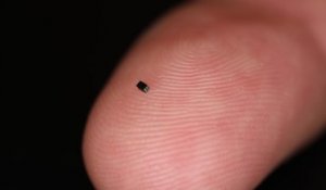 Voici la plus petite caméra au monde... plus petite qu'un grain de riz !
