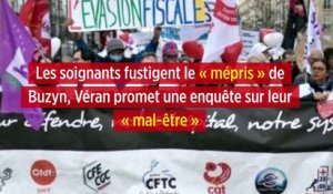 Les soignants fustigent le "mépris" de Buzyn, Véran promet une enquête sur leur "mal-être"