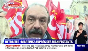 Philippe Martinez sur les retraites: "On ne continuera pas à discuter si le gouvernement ne tranche pas rapidement"