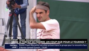 Le forfait de Federer, un coup dur pour Roland Garros ?