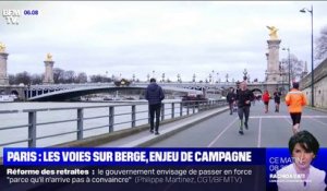 À Paris, la fermeture des voies sur berge devient l'enjeu de la campagne des municipales