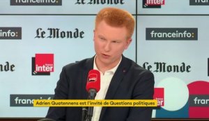 Adrien Quatennens : "Il y a un travail de fourmi à  faire, qui consiste à dire aux gens : même si on applique le programme du Rassemblement national à votre propre situation, le coup de pied aux fesses c’est à vous que vous allez le mettre"