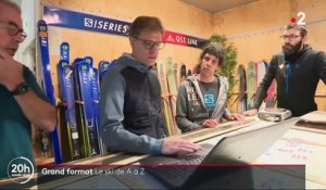 Sports d'hiver : la fabrication des skis de A à Z