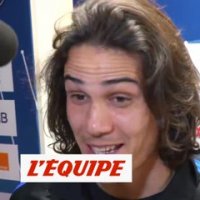 Cavani «Beaucoup d'émotion» - Foot - L1 - PSG