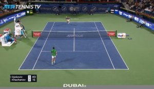 Dubaï - Djokovic expéditif face à Khachanov !