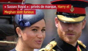 « Sussex Royal » : privés de marque, Harry et Meghan sont furieux
