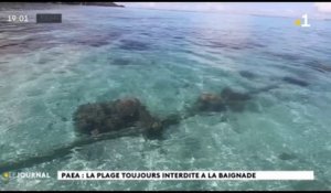 Pollution dans le lagon de Paea