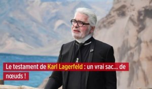 Le testament de Karl Lagerfeld : un vrai sac… de nœuds !