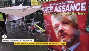 L'ouverture du procès de Julian Assange agite le Royaume-Uni