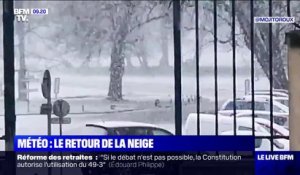 Les images du retour de la neige en région parisienne et dans l'Oise