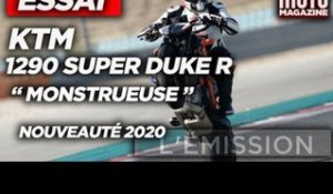 KTM 1290 SUPER DUKE R - prête pour la course
