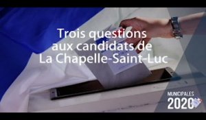 Municipales à la Chapelle-Saint-Luc : trois questions aux candidats