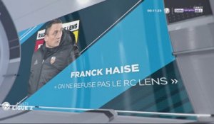 Franck Haise : "On ne refuse pas le RC Lens"