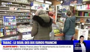 Tabac: le seuil des 10 euros franchi - 01/03