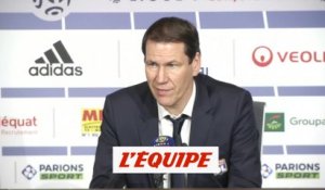 Garcia «On doit plier le match plus tôt» - Foot - L1 - OL