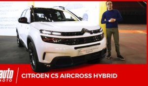 Citroën C5 Aircross Hybrid : la techno rechargeable la plus abordable chez PSA