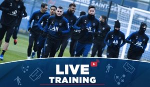 Replay : Les 15 premières minutes d'entraînement avant Olympique Lyonnais - Paris Saint-Germain 2019-2020