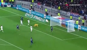 Ballon récupéré, deux Lyonnais effacés et un rush de 70 m : Mbappé a illuminé la soirée