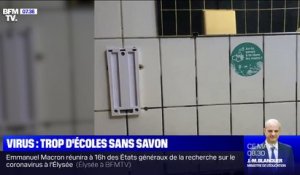 Plusieurs écoles manquent de savon pour lutter contre le coronavirus