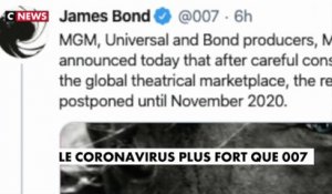 James Bond décalé, le festival Canneseries reporté ... : les effets du coronavirus sur l'audiovisuel