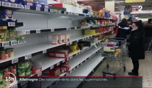 Covid-19 : les supermarchés allemands face à la panique des consommateurs