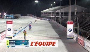La Norvège gagne le relais - Biathlon - CM (H)