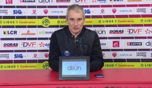 "On a eu les opportunités pour repartir avec un bon résultat", Denis Zanko après Dijon/TFC