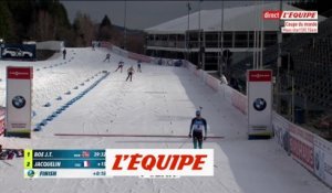 L'arrivée de la mass start remportée par Johannes Boe - Biathlon - CM (H)