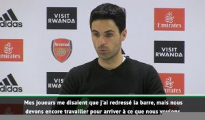 29e j. - Pour Arteta, Arsenal va dans la bonne direction