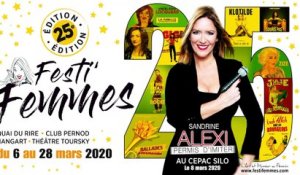 Interview Sandrine Alexi Festi'Femmes 2020 au micro de Davy moisson