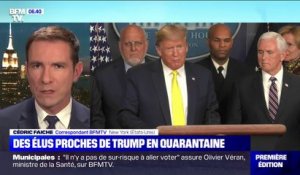 Coronavirus: des élus proches de Donald Trump sont en quarantaine