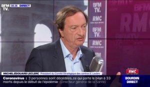 Coronavirus: Michel-Edouard Leclerc constate qu'il y a eu "40 à 70% de commandes supplémentaires au drive" la semaine dernière